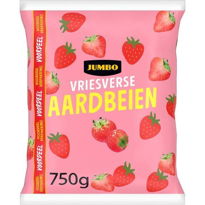 Jumbo Vriesverse Aardbeien Voordeelverpakking 750 g (750g)