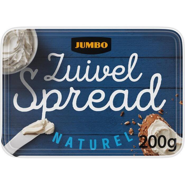 Jumbo Zuivelspread Naturel 200 g (200g)