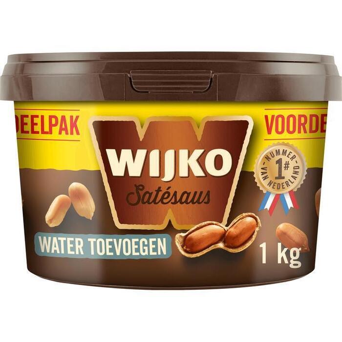 Wijko Satésaus voordeelverpakking geconcentreerd 1000 g (1kg)