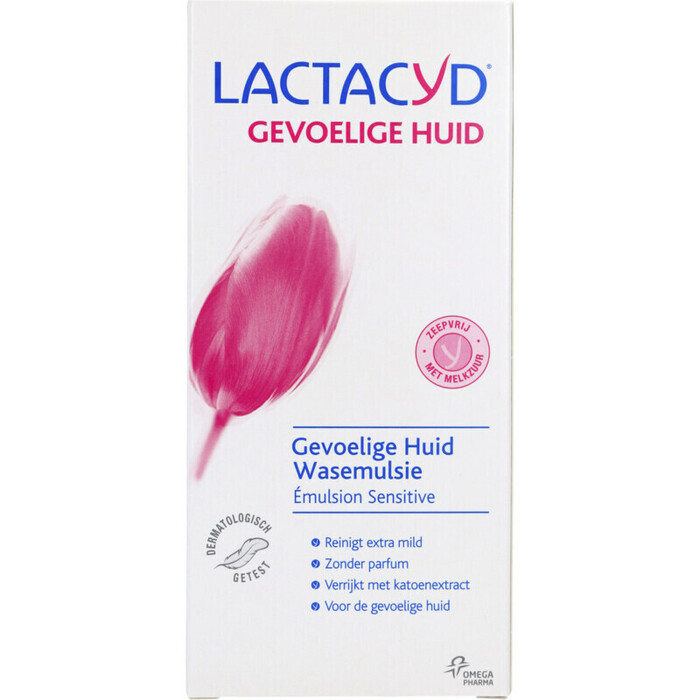 Lactacyd Gevoelige huid wasemulsie (200ml)