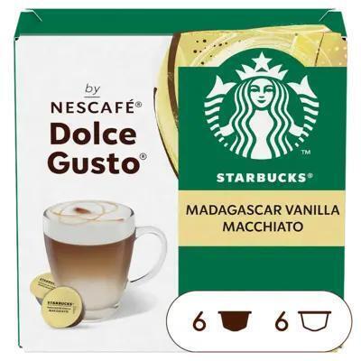 Starbucks® by Nescafé® Dolce Gusto® Madagascar Vanilla Macchiato - 12 koffiecups (132g)