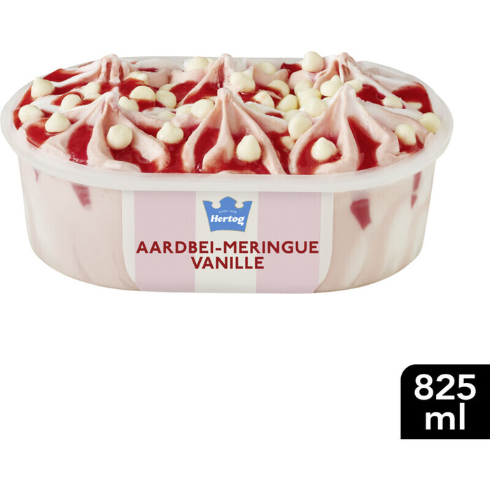 Ijs aardbei meringue (0.83L)