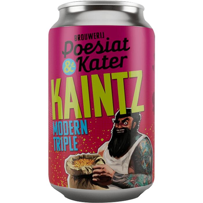 Brouwerij Poesiat & Kater Kaintz Modern Triple 330 ml Blik (Blik, 33cl)