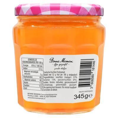 Bonne Maman Exotische vruchten fijn gezeefd (345g)