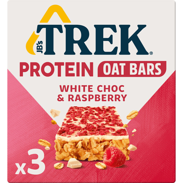 Trek White Chocolate & Raspberry (150g)