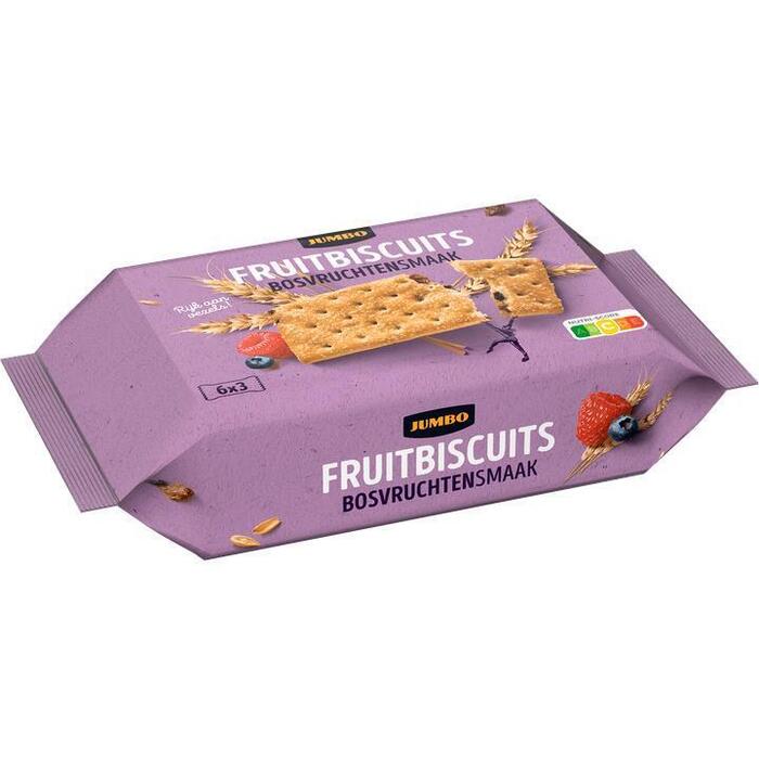 Jumbo Fruitbiscuits Bosvrucht 262g (262g)