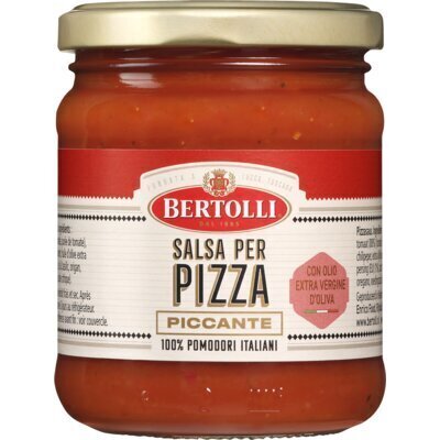 Bertolli Pizzasaus piccante (Pot, 180g)