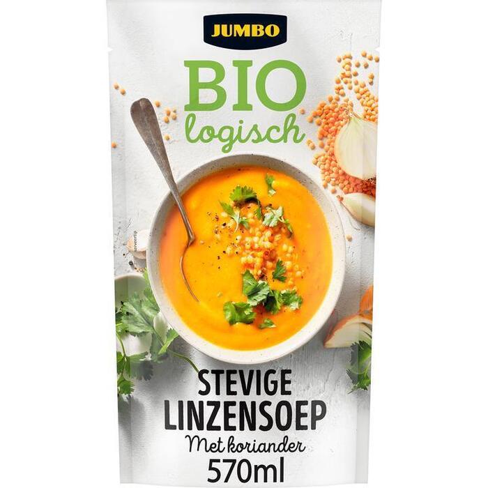 Jumbo Biologisch Stevige Linzensoep 570 ml (0.57L)