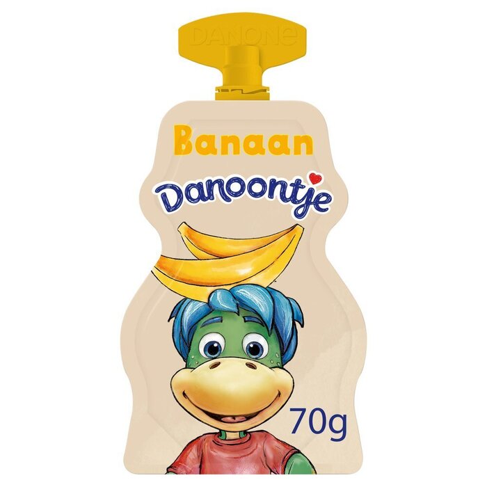 Danoontje Yoghurt Tussendoortje Banaan 70 g (Zakje, 70g)