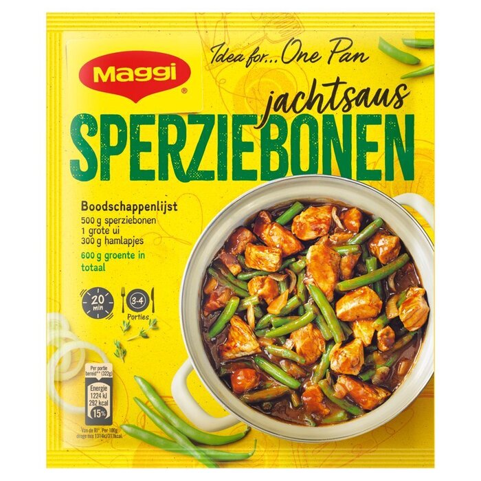 Hollands pannetje sperziebonen (Zakje, 54g)
