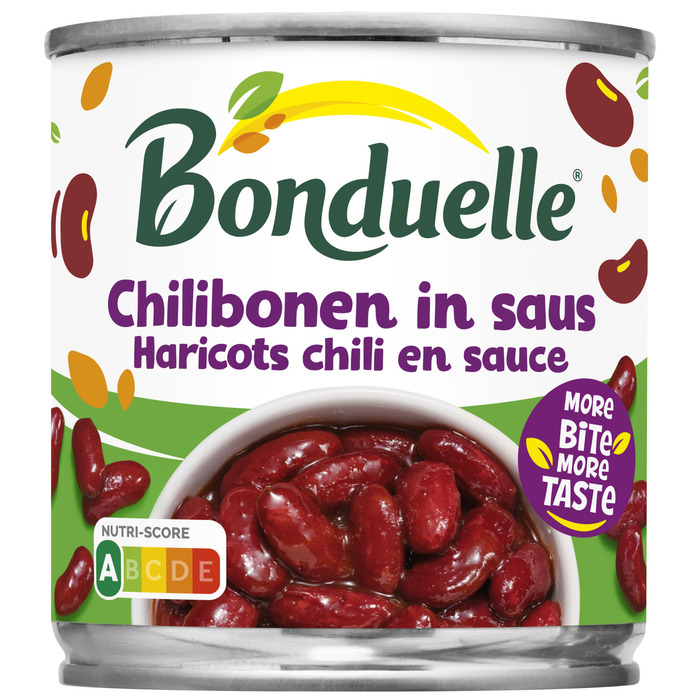 Chilibonen in saus (Blik, 400g)