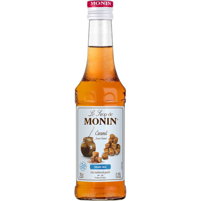 Monin Siroop caramel sugar free (250ml)