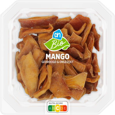 AH Biologisch Mango gedroogd & ongezoet (130g)