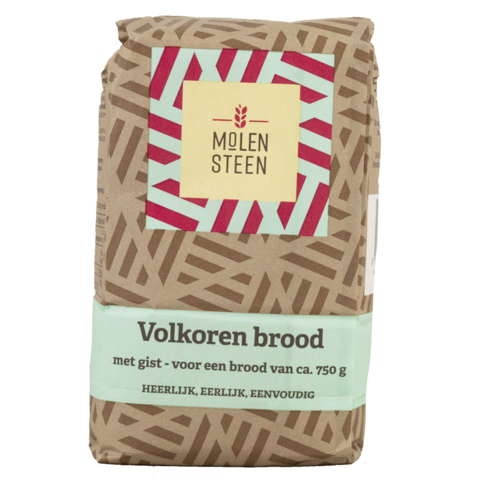 Molensteen Mix  voor volkoren brood (500g)