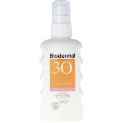 Biodermal Gevoelige huid zonnespray spf 30 (175ml)