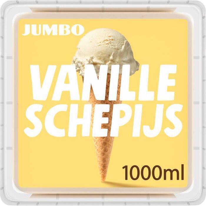 Jumbo Vanille Schepijs 1L (500g)