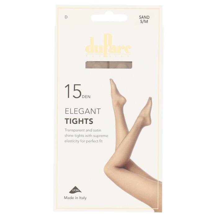 DuParc Panty Lycra 15D Satijnglans sand SM