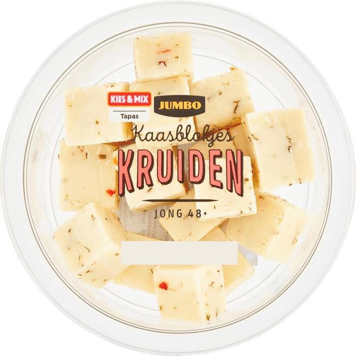 Jumbo Kaasblokjes Kruiden 100g (100g)
