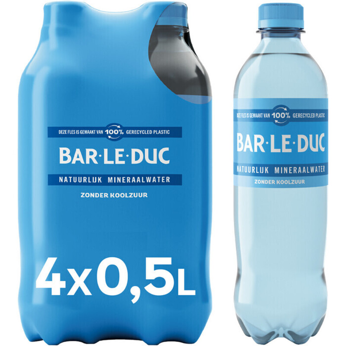 Bar-le-Duc Mineraal water koolzuurvrij (4 × 0.5L)