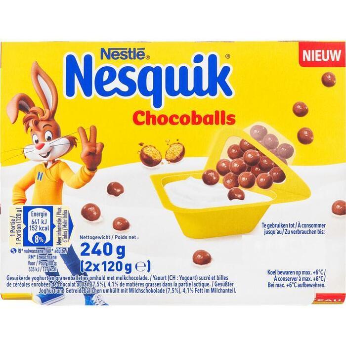 Nesquik Yoghurt Chocoballs 240g (2 × 120g)