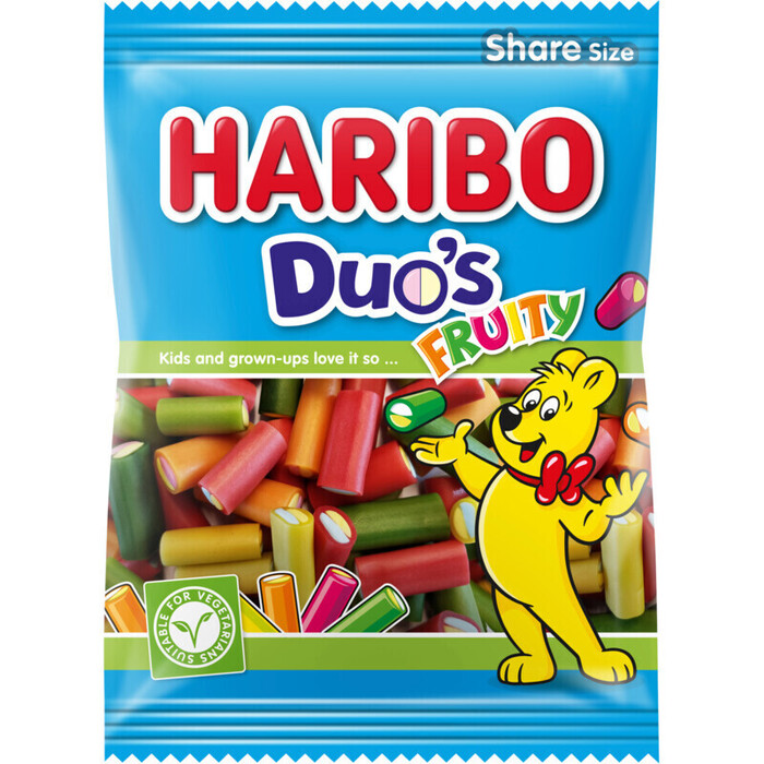 Haribo Duo fruity (Zak, 200g)