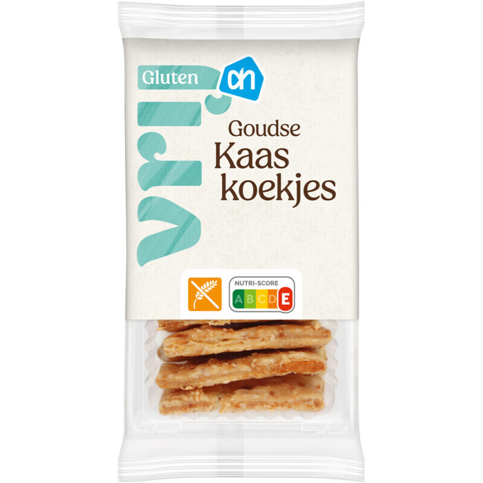 AH Glutenvrij Goudse kaaskoekjes (100g)