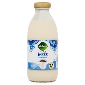 Melkan koffiemelk vol fles 200 (188ml)