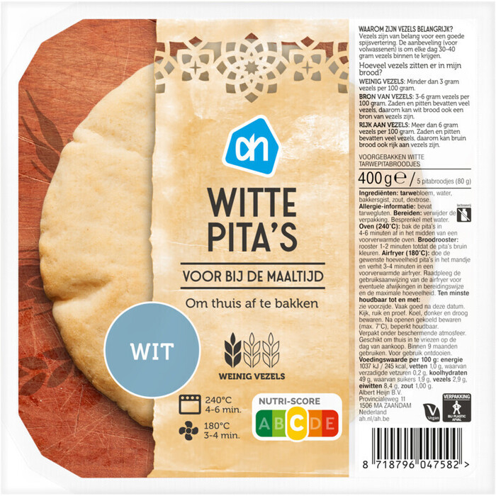 AH Pitabroodje groot