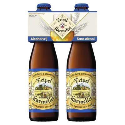 Tripel Karmeliet Alcoholvrij 3 granenbier 4-pack (1.32L)