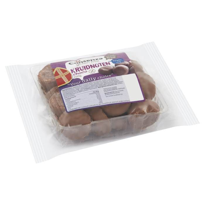 Consenza Kruidnoten gechocolateerd (100g)