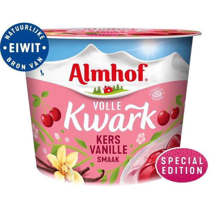 Almhof volle kwark special edition kers vanille 500g (500g)