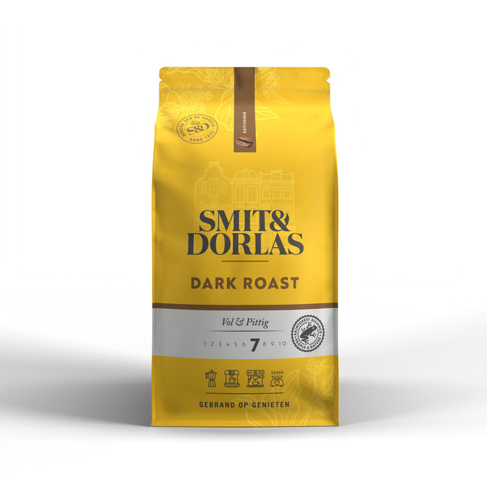 Smit & Dorlas Dark Roast Koffiebonen 500g (500g)