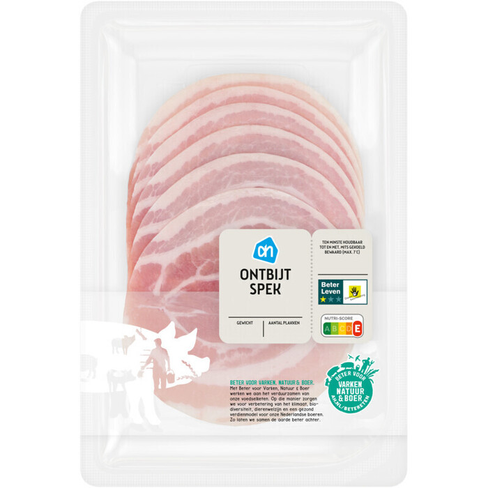 Onbijtspek kleinverpakking (85g)
