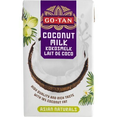Go Tan, Kokosmelk (Pak, 250ml)