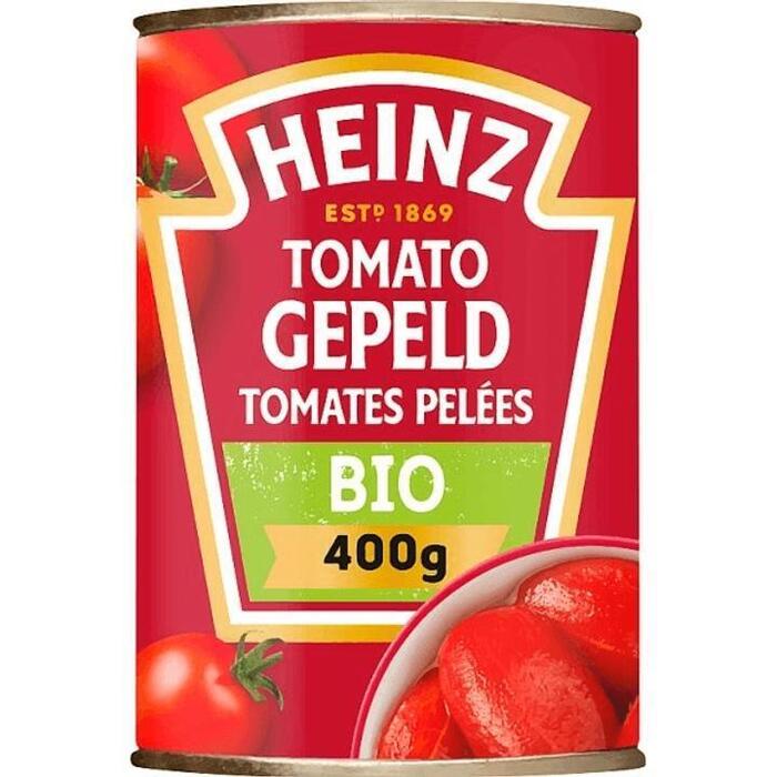 Biologische gepelde tomaten (Blik, 400g)