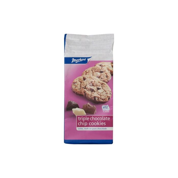 Triple Chocolate Chip Cookies (200g)