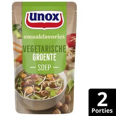 Unox Groentensoep met vega ballen (Zak, 0.57L)