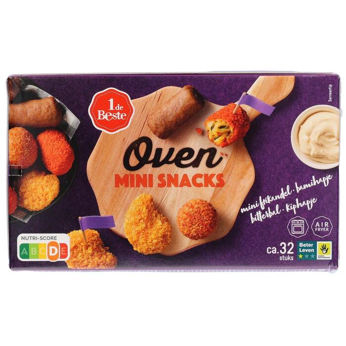 1 de Beste Oven minisnacks 32 st. (640g)