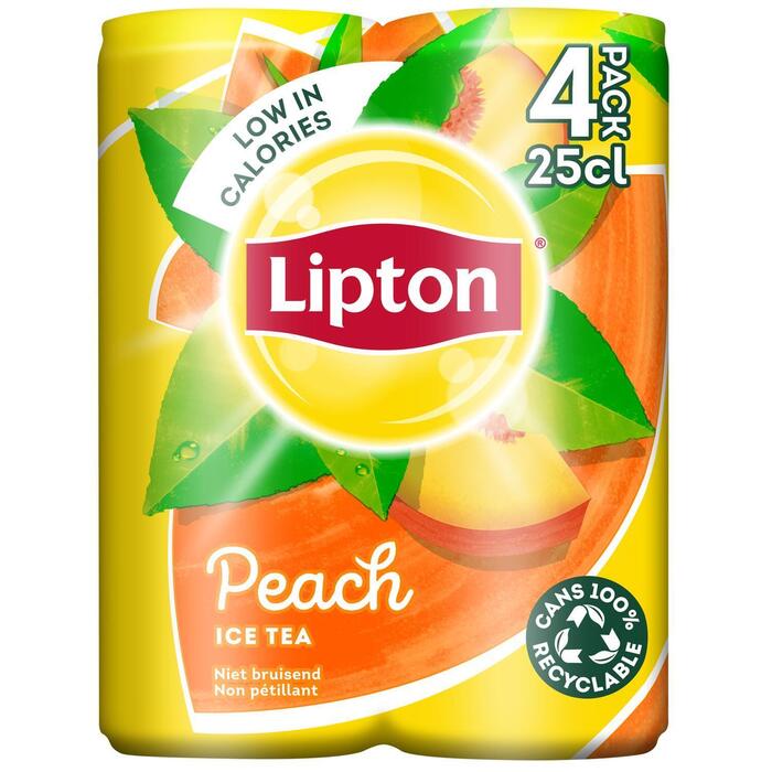Black still peach 4x25 cl (1L)