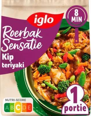 Roerbaksensatie kip teriyaki (450g)