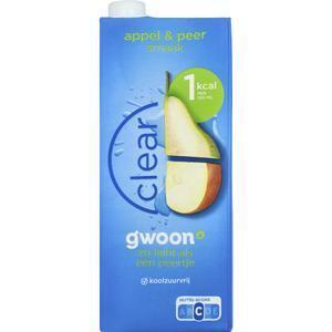 g'woon Clear appel peer koolzuurvrij (1.5L)