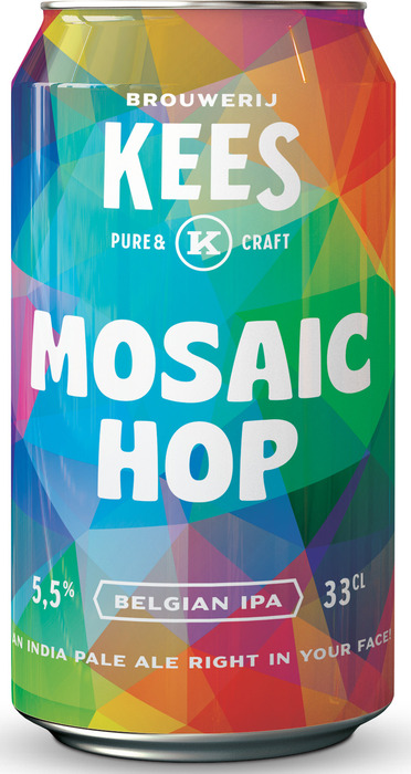 Brouwerij Kees - Mosaic Hop Belgian IPA - Blik - 330ML (33cl)