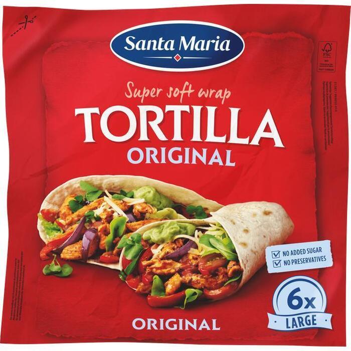 Original Wrap Tortilla Santa M (Zak, 371g)