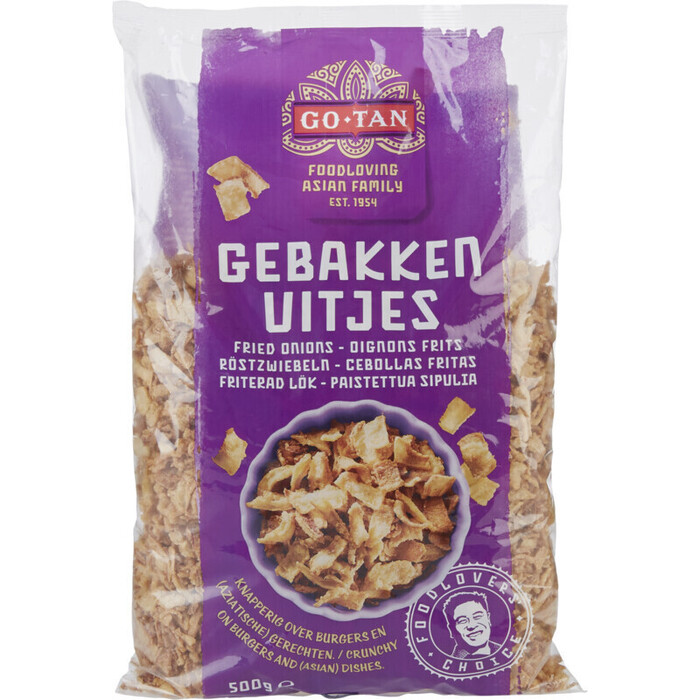 Gebakken uitjes (Zak, 500g)
