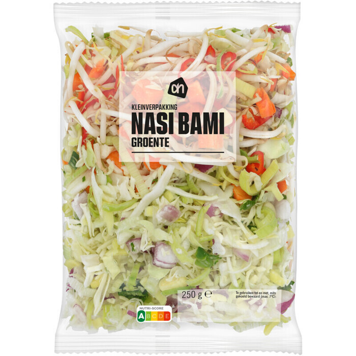 AH Nasi bami groente kleinverpakking (250g)