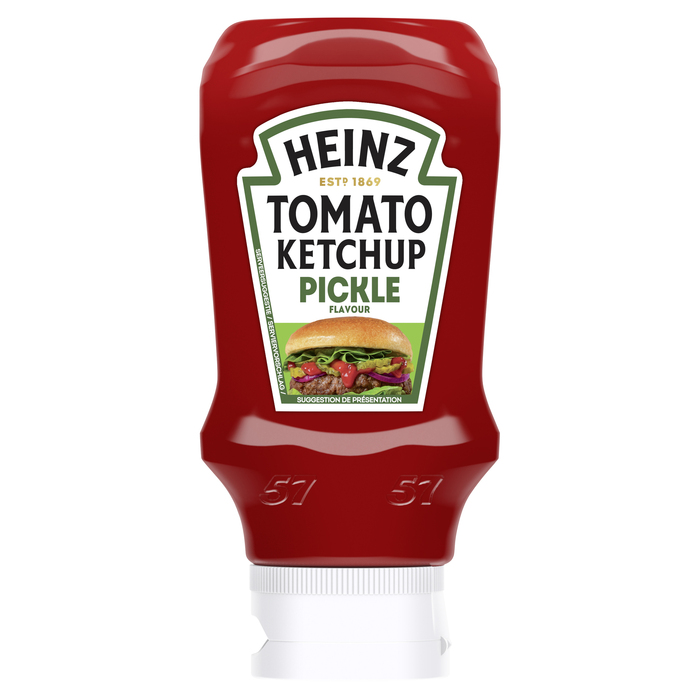 Heinz Tomato Ketchup Pickle Flavour 400 ml (Fles, 40cl)