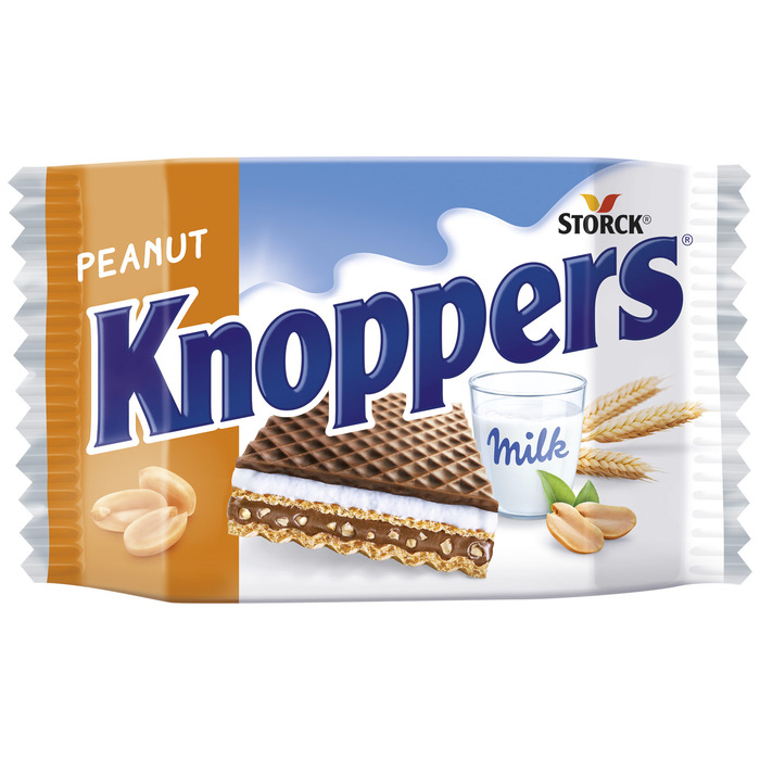 Knoppers Peanut 5 Stuks 125g (125g)