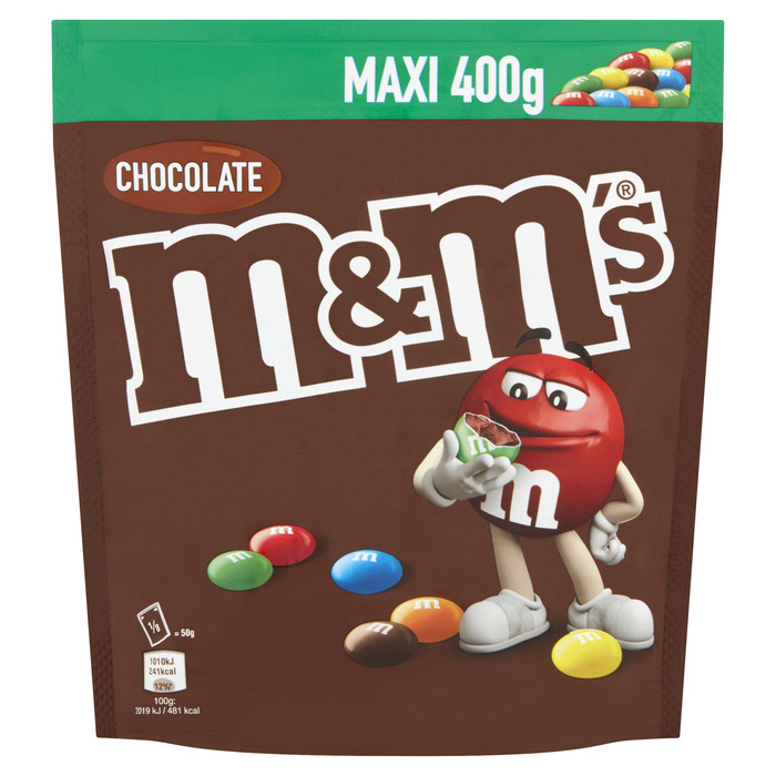 Choco M&M's (zak, 400g)