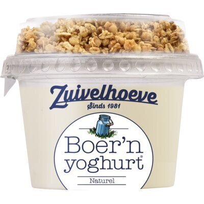 Boer'n yoghurt® Naturel & Muesli 170 g (170g)