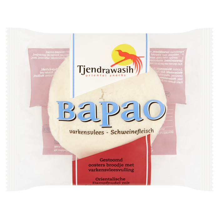 Tjendrawasih Bapao Varkensvlees 120 g (120g)